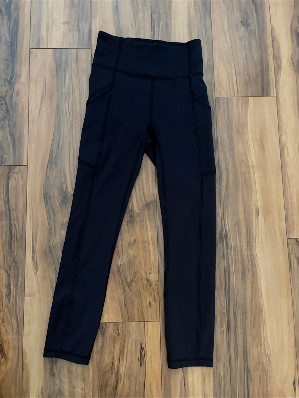 Lululemon Black High-Waist Pocket Leggings size 2